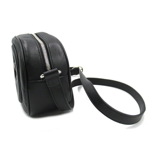 Gucci Blondie Shoulder Bag Leather Black - Picture 3 of 10